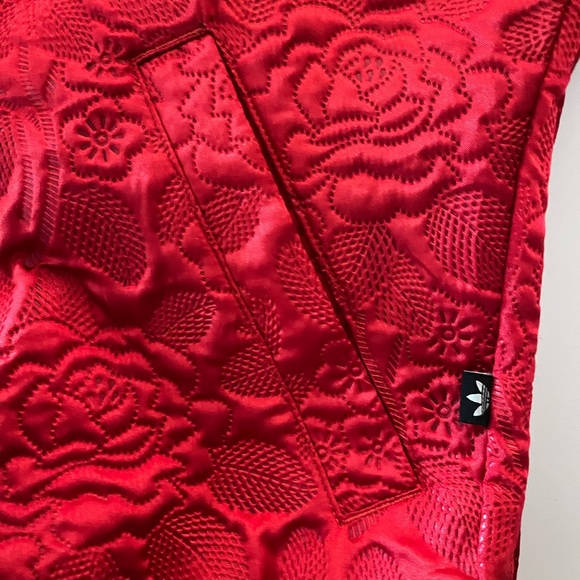 adidas Red Bomber Jacket for Women - Picture 10 of 10